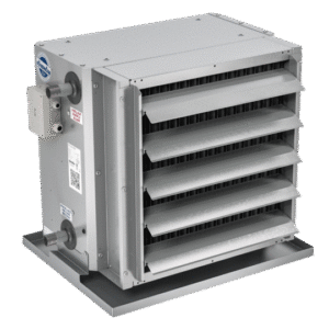 Kampmann TOP C Unit Heater - puhallinkonvektori teollisuuden lämmitykseen ja jäähdytykseen.